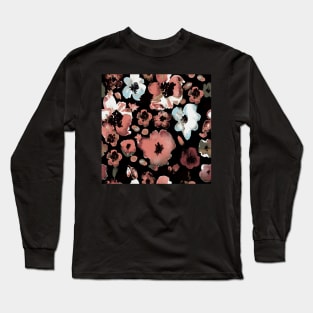 Watercolor flowers Long Sleeve T-Shirt